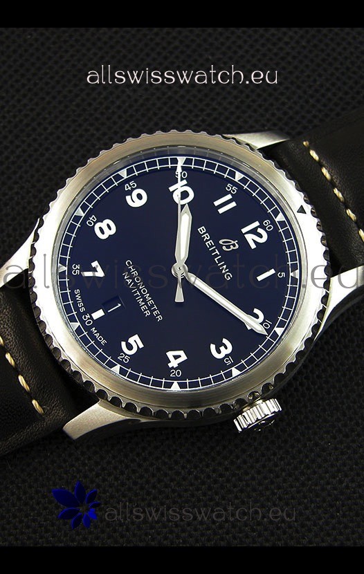 IMG_9086 Breitling Navitimer 8 Automatic 41MMin Black Dial 3