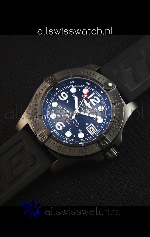 IMG_9086 Breitling Superocean Steelfish DLC Coated 3