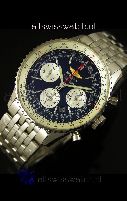 IMG_9086 Breitling Navitimer 01 1:1 Mirror Updated 2017 in Blue Dial 3