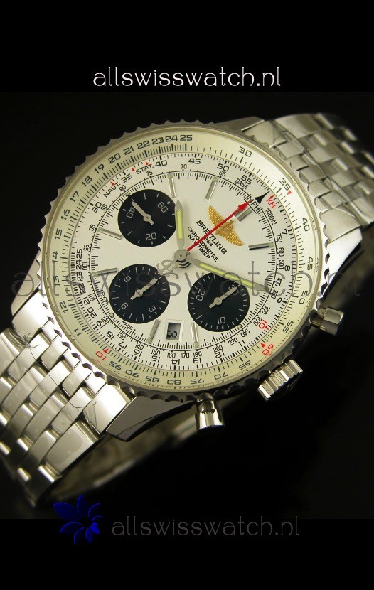 IMG_9086 Breitling Navitimer 01 1:1 Mirror Updated 2017 in White Dial 3