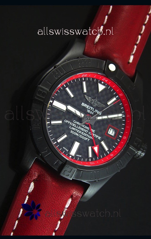 IMG_9086 Breitling Chronometre GMT Carbon Dialin PVD Casing 3