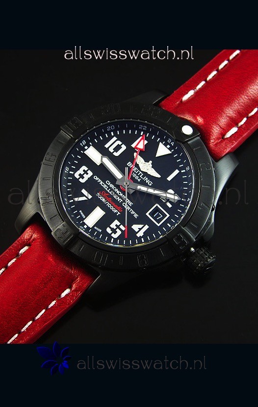 IMG_9086 Breitling Chronometre GMT Black Dialin PVD Casing 3