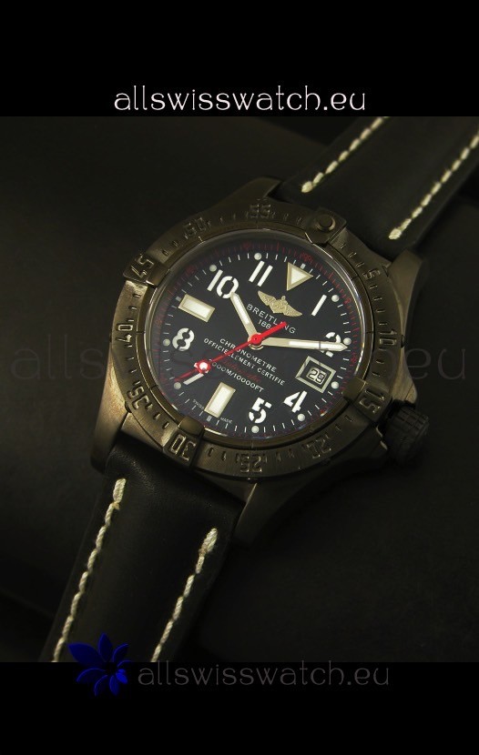IMG_9086 Breitling Seawolf PVD Coated in Black Strap 3