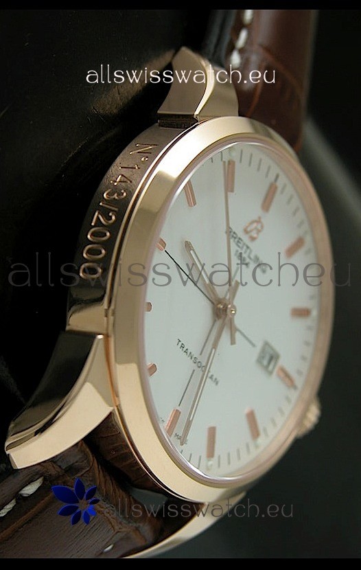 IMG_9086 Breitling Transocean Rose Gold White Dial 3