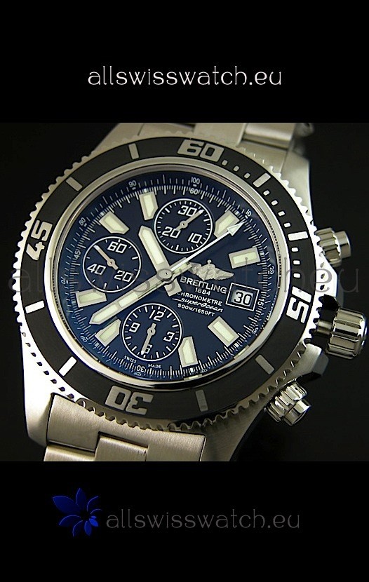IMG_9086 Breitling SuperOcean Abyss Chronograph - 1:1 Mirror - 44MM White Markers 3