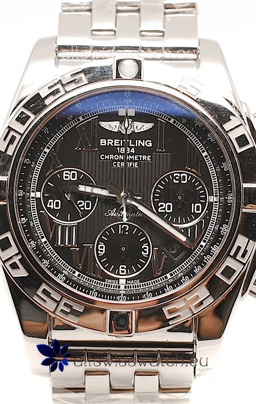 IMG_9086 Breitling Chronograph Chronometrein Black Dial 3