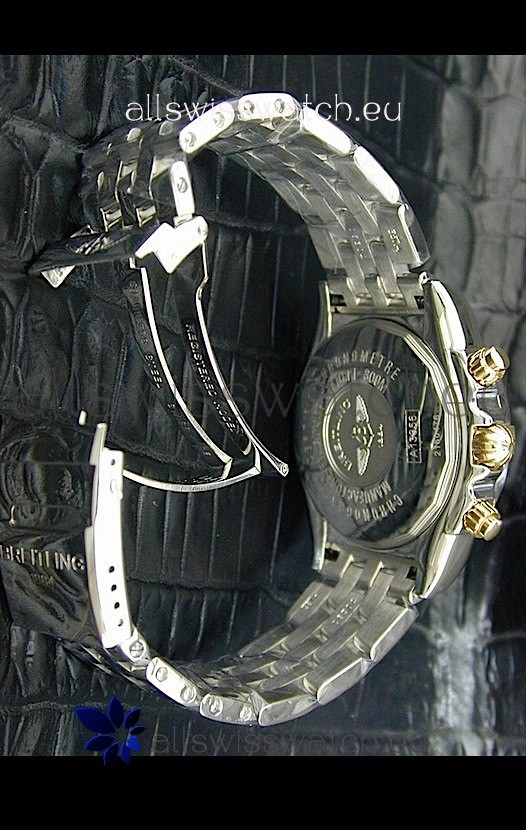 IMG_9086 Breitling Windriderin Black Dial Two Tone Markers 3