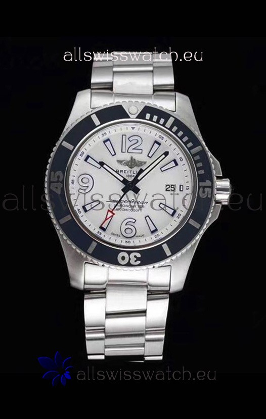 IMG_9086 Breitling Superocean Automatic 44 Steel - White Dial 1:1 Mirror 3