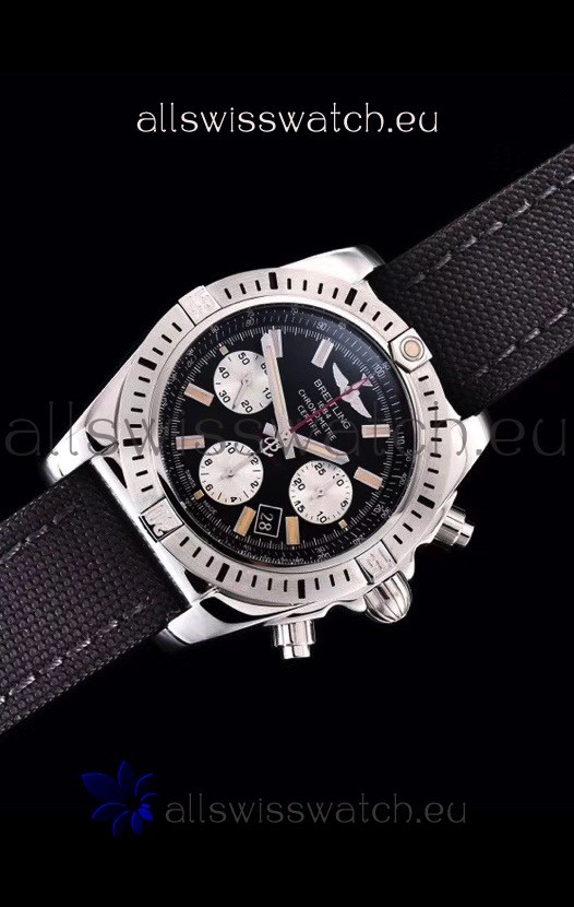 IMG_9086 Breitling Chronomat Airbone 1:1 Mirror in Black Dial 3
