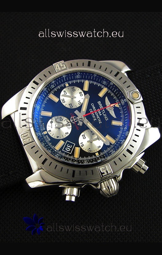 IMG_9086 Breitling Chronomat Airborne Black Dial 1:1 Mirror 3