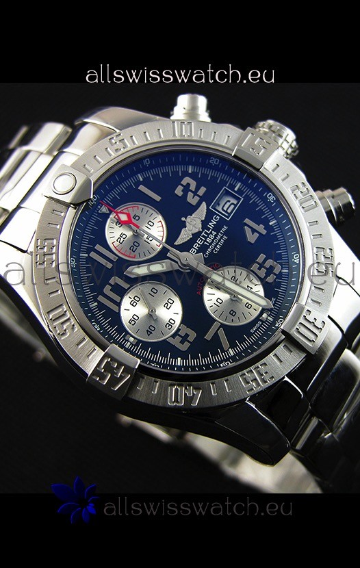 IMG_9086 Breitling Skyland Avenger ChronographBlack Dial 1:1 Mirror 3