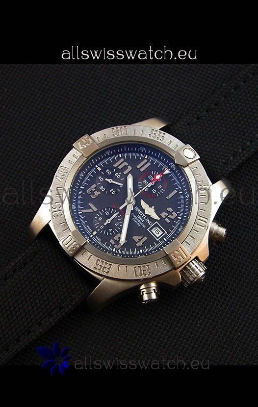 IMG_9086 Breitling Avenger Titanium CaseBlack Dial 1:1 Mirror 3