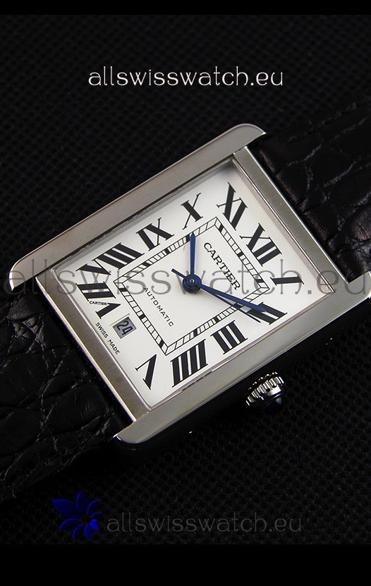 IMG_9086 Cartier Tank Solo Automatic in Steel Strap 31MM Wide 3