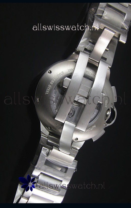 IMG_9086 Ballon De Cartier Chronograph in Stainless Steel Case White Dial - 1:1 Mirror 3