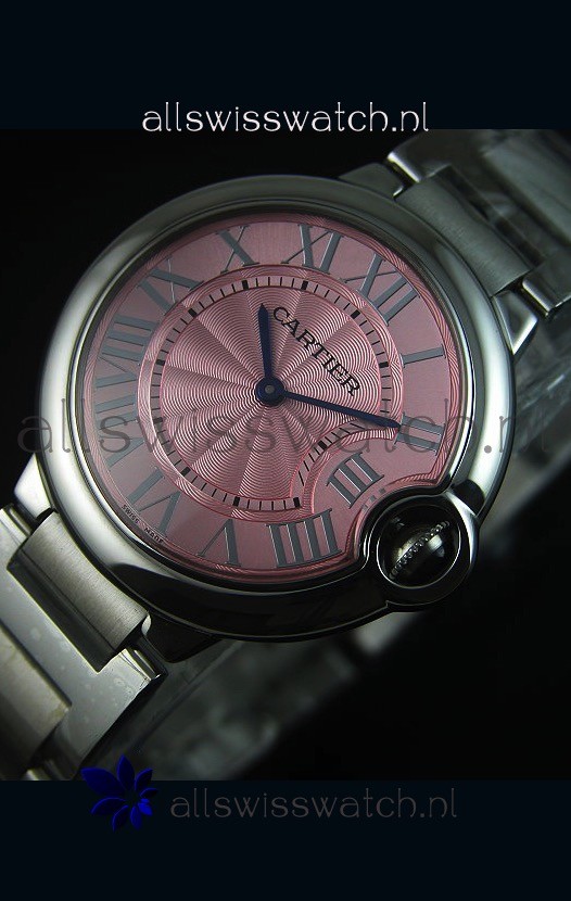 IMG_9086 Ballon De Bleu Pink Dial 36MM with Quartz Movement 3