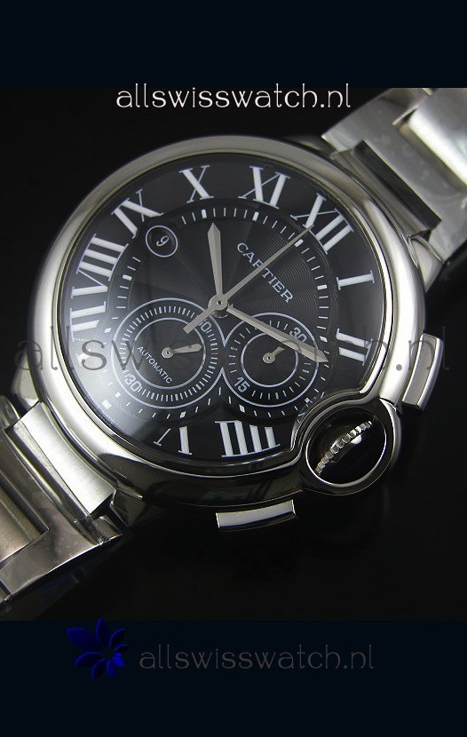 IMG_9086 Ballon De Cartier Chronograph in Stainless Steel Case - 1:1 Mirror 3