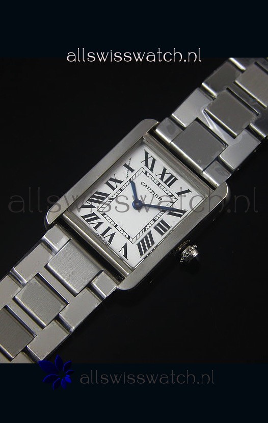 IMG_9086 Cartier Tank Solo Quartz in Steel Strap 24MM Wide 3