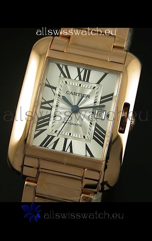 IMG_9086 Cartier Tank Anglaise Mid Sized Pink Gold - 1:1 Mirror 3