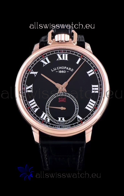 IMG_9086 Chopard Louis-Ulysse The Tribute Rose Gold Black Dial 3