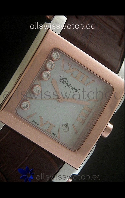 IMG_9086 Chopard Happy Sportin Brown Strap 3