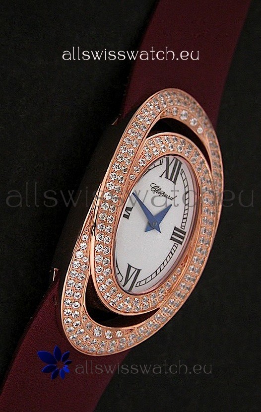 IMG_9086 Chopard Xtravagzain Brown Strap 3