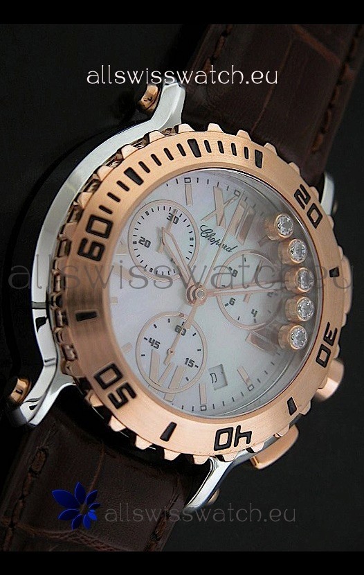 IMG_9086 Chopard Happy Sportin Brown Strap 3