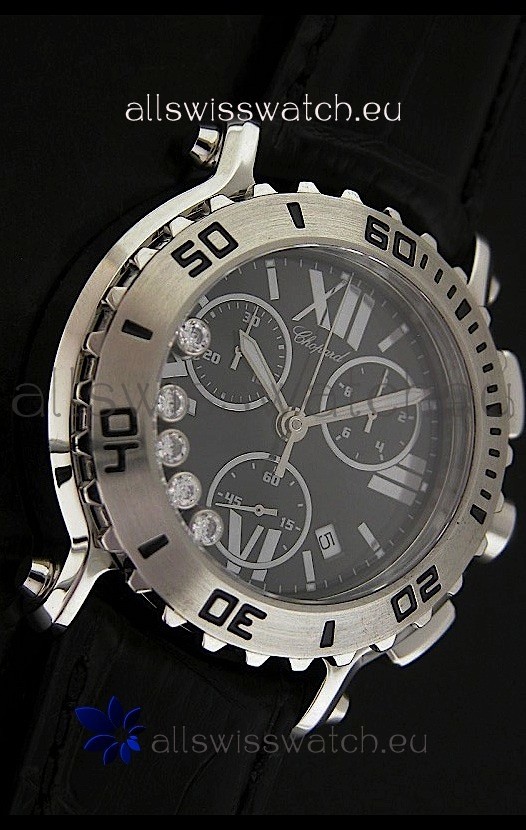 Chopard Happy Sportin Black Strap 3
