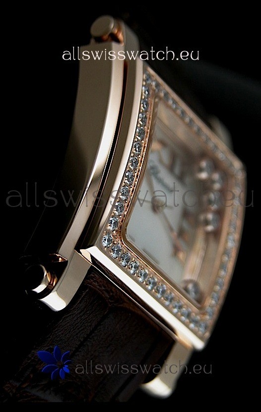 IMG_9086 Chopard Happy Sportin Brown Strap 3