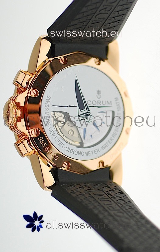 IMG_9086 Corum Admirals Cup Chronograph Gold 3