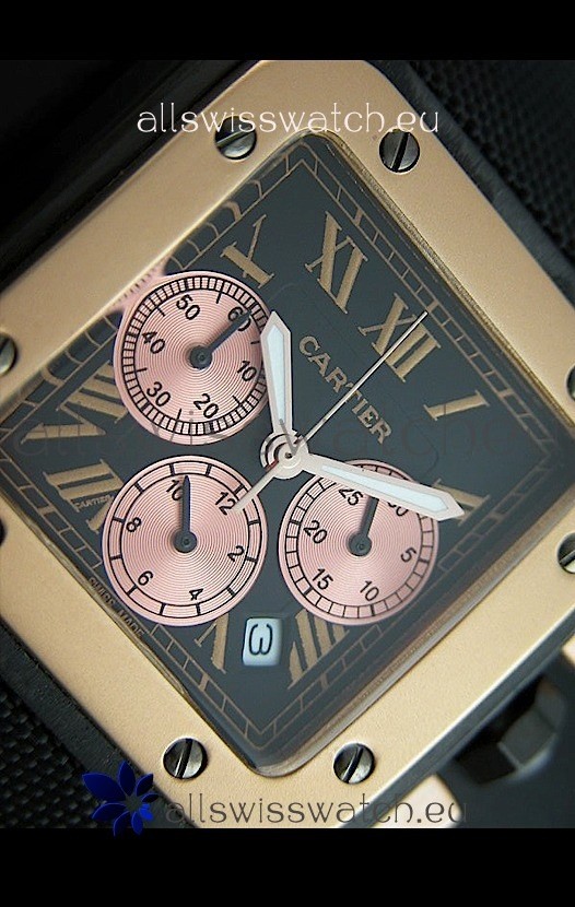 IMG_9086 Cartier Santos in Black Dial 3