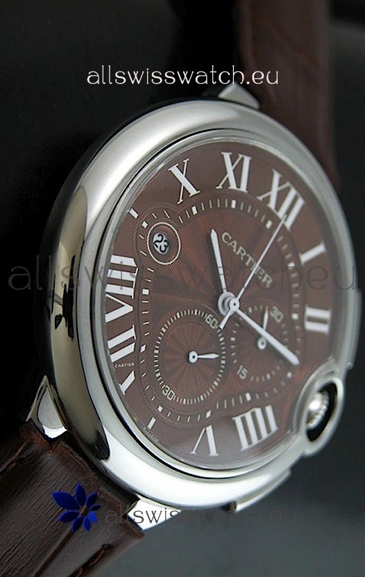 IMG_9086 Cartier Ballon de in Brown Dial 3