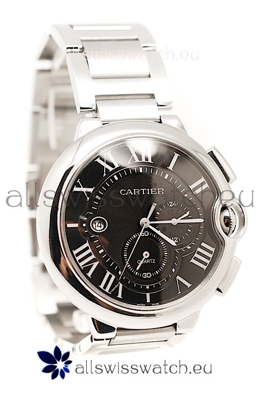 IMG_9086 Ballon De Cartier Chronographin Black Dial 3