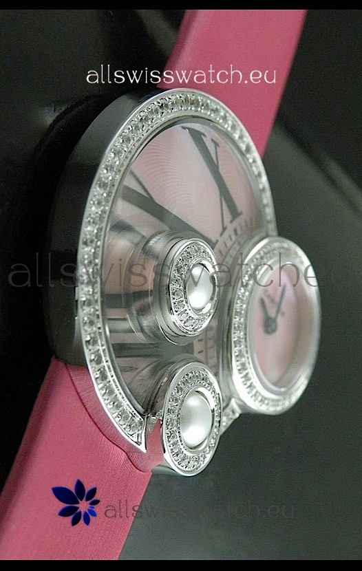 IMG_9086 Cartier Jewellery Pearl Diamond in Pink Strap 3