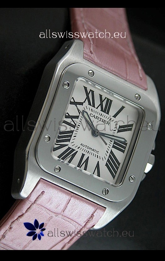 IMG_9086 Cartier Santos inWhite Dial 3