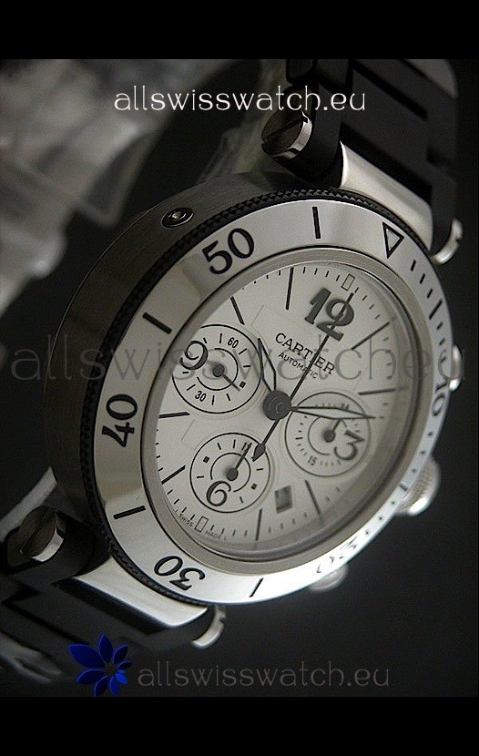 IMG_9086 Cartier Pasha dein White Dial 3