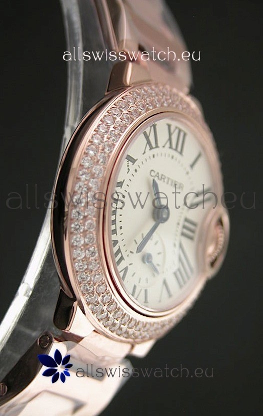 Cartier Ladies in Rose Gold Casing 3