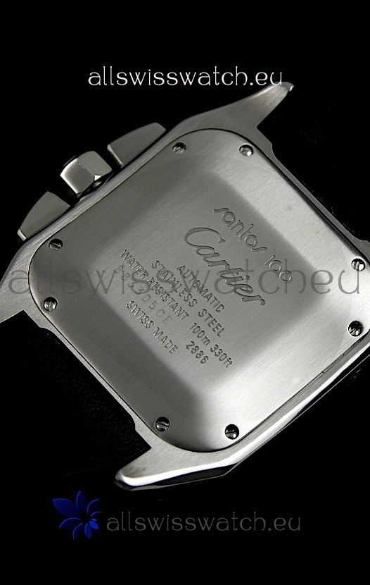 IMG_9086 Cartier Santos 100 Chronograph - 1:1 Mirror 3