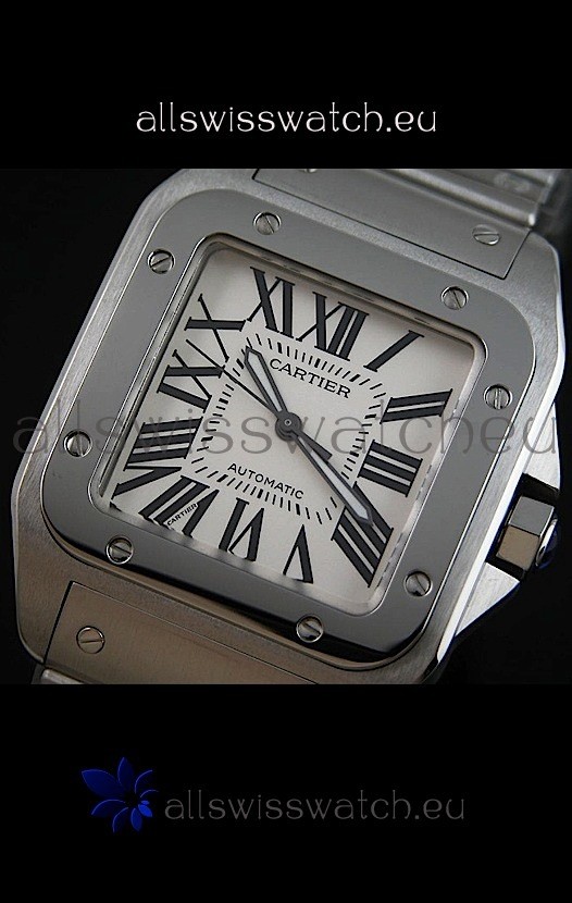 IMG_9086 Cartier Santosin White Dial 3