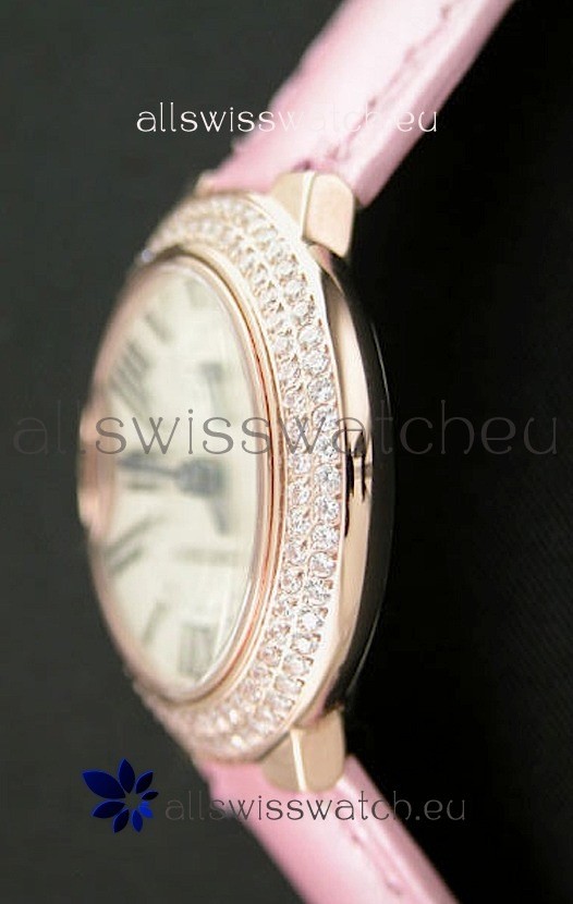 Cartier Ladies in Rose Gold Casing 3