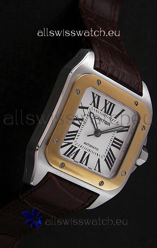 IMG_9086 Cartier Santos inin White Dial 3
