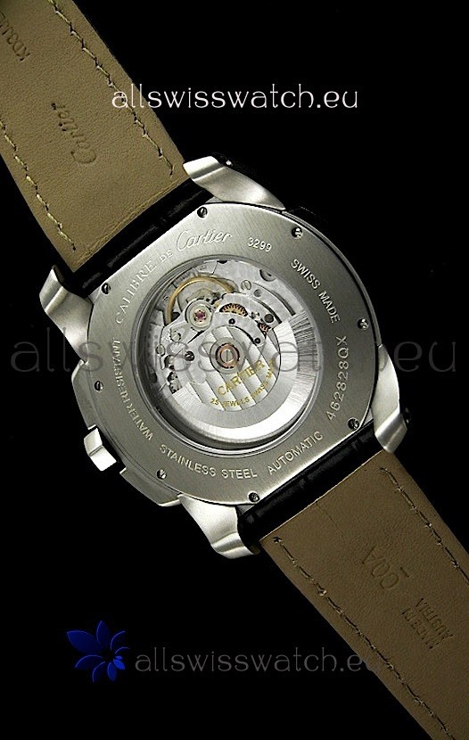 IMG_9086 Cartier Calibre de Cartier Automatic in White Dial 3