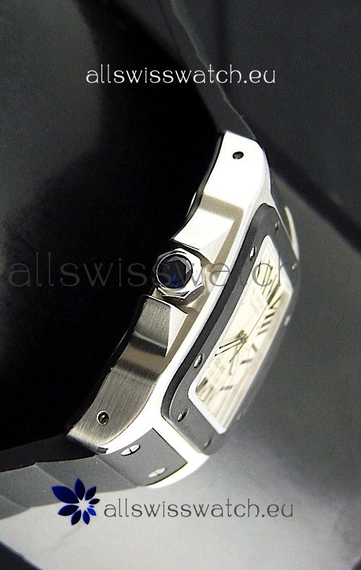 IMG_9086 Cartier Santosin White Dial 3