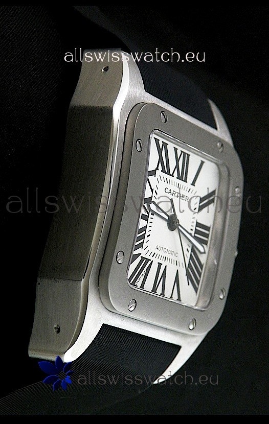 IMG_9086 Cartier Santos 100Titanium Bezel 3