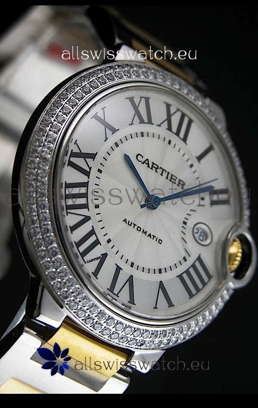 IMG_9086 Cartier Ballon Bleu Automatic in White Dial 3