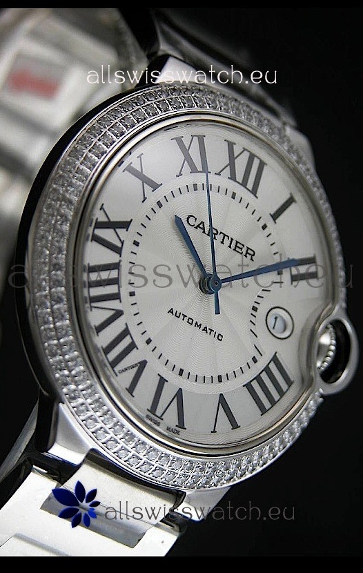 IMG_9086 Cartier Ballon Bleu Automatic in White Dial 3