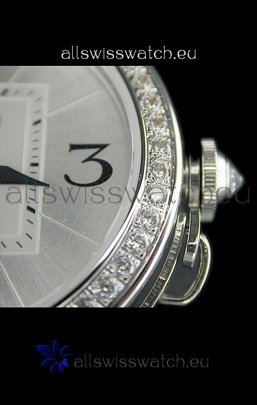 Cartier Pasha de Automatic in White Dial 3