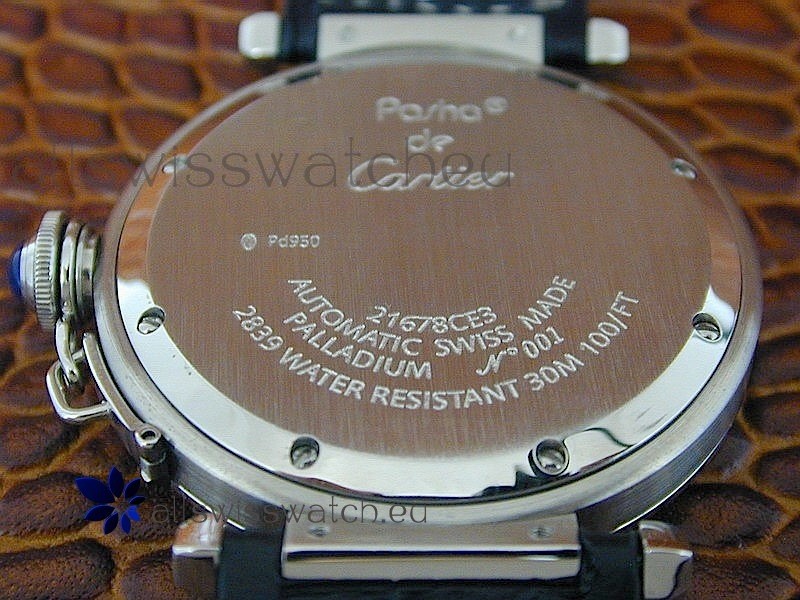 IMG_9086 Cartier Pasha de Automatic in White Dial 3