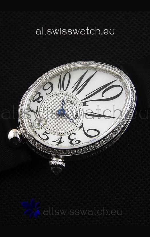 IMG_9086 Breguet Reine De Naples Ladies 1:1 Stainless Steel Mirror 3