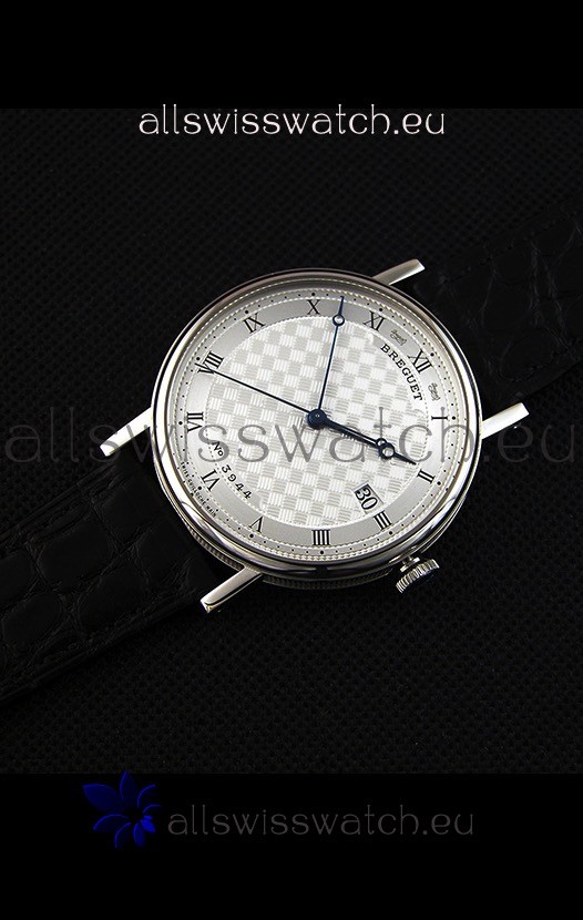 Breguet Classique 5177BB/12/9V6 Stainless Steel with Roman Hour Markers 3