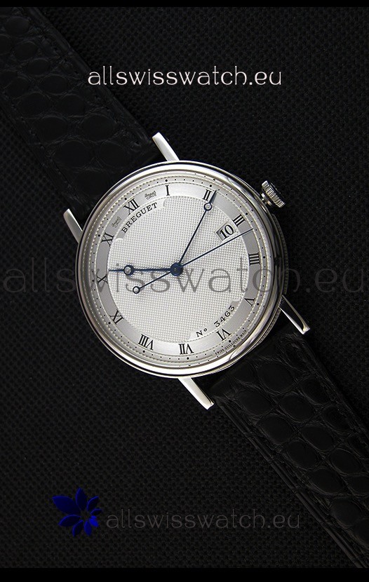 IMG_9086 Breguet Classique 5177BB/15/9V6 Stainless Steel with Roman Hour Markers 3